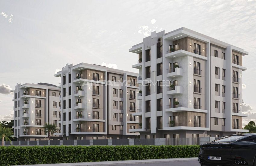 Antalya Kepez'de Havuzlu Site İçinde Şık Tasarımlı Daireler 11