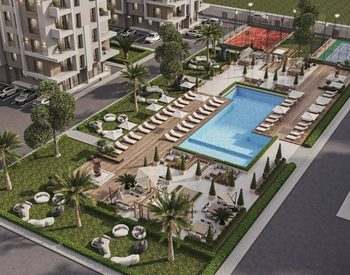 Antalya Kepez'de Havuzlu Site İçinde Şık Tasarımlı Daireler 2