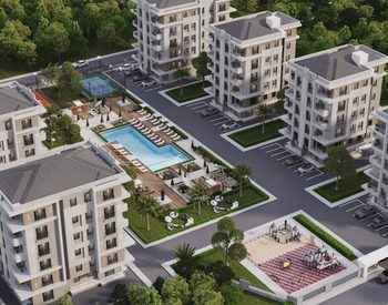 Antalya Kepez'de Havuzlu Site İçinde Şık Tasarımlı Daireler 3