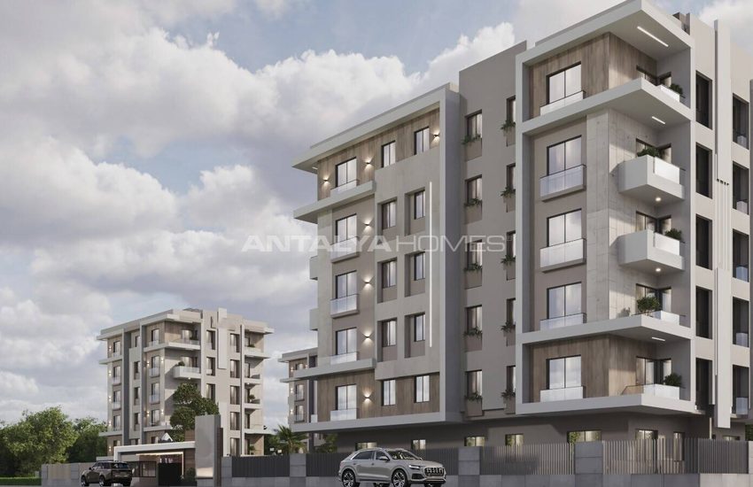 Antalya Kepez'de Havuzlu Site İçinde Şık Tasarımlı Daireler 5
