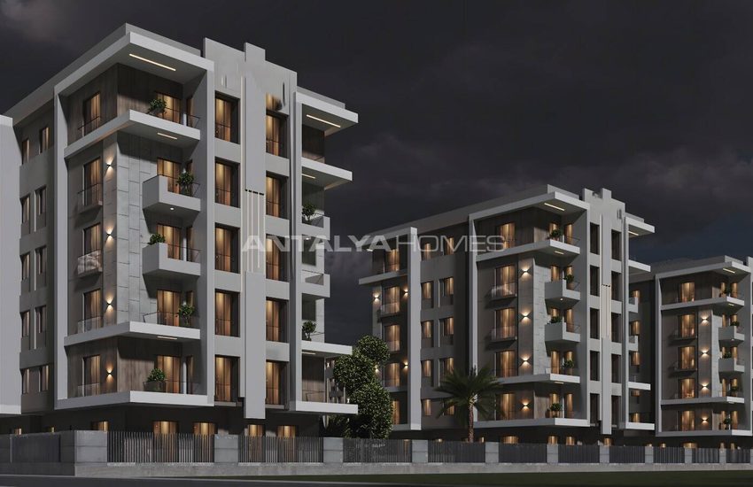 Antalya Kepez'de Havuzlu Site İçinde Şık Tasarımlı Daireler 9