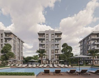 Antalya Kepez'de Havuzlu Site İçinde Şık Tasarımlı Daireler 1