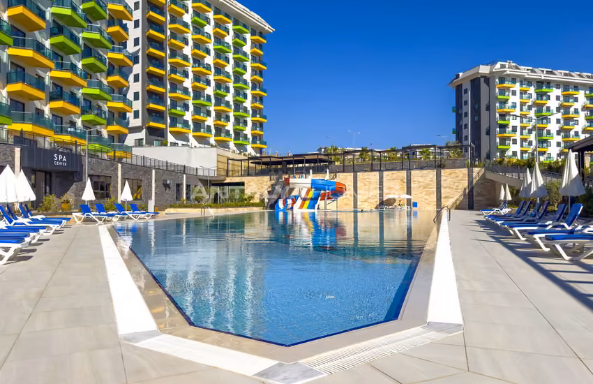 Sea and City-view Apartments in a 5-block Project in Alanya 1