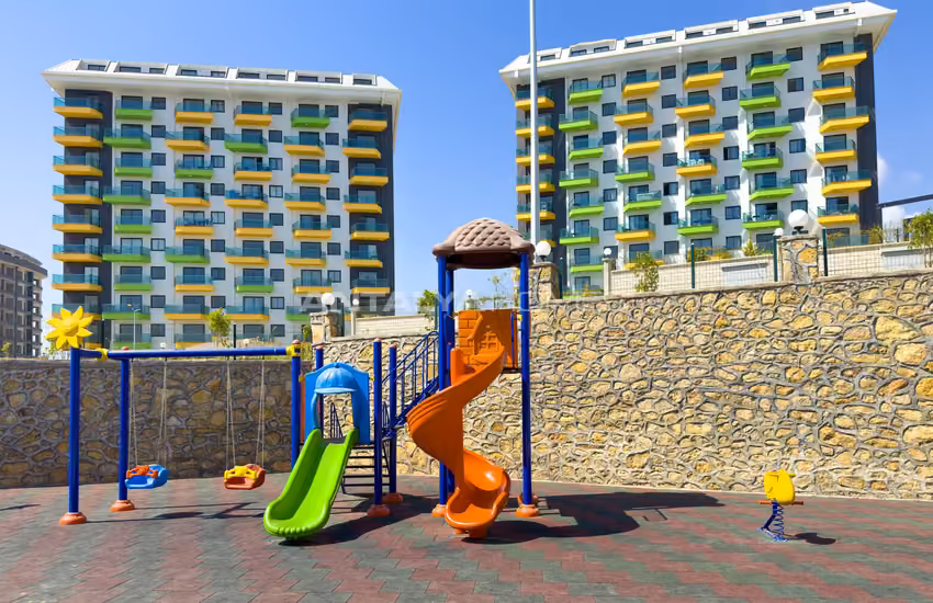 Sea and City-view Apartments in a 5-block Project in Alanya 7