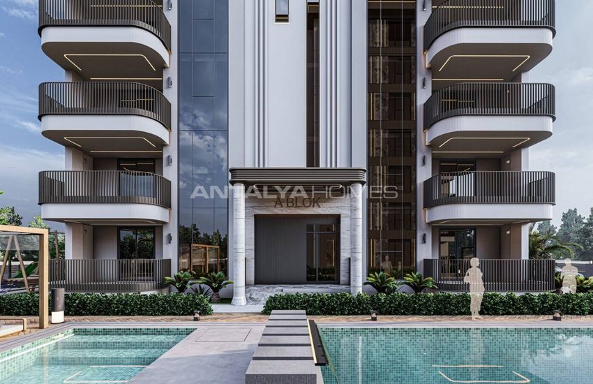 Appartements Élégants Avec Agencements Pratiques À Serik Antalya 1