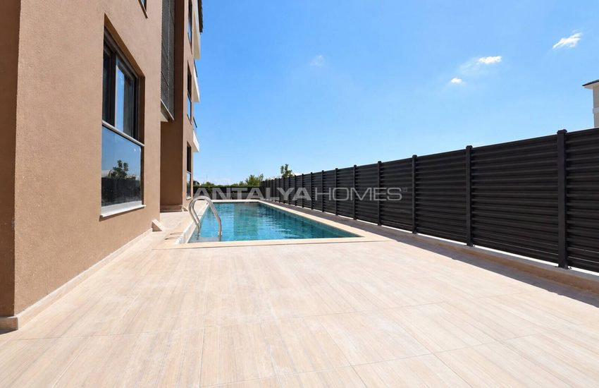 Nyckelfärdig Bostadsbyggnad Med Pool I Antalya Döşemealtı 6