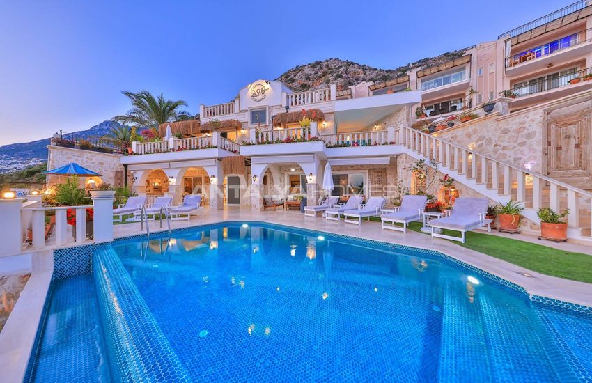 5-bedroom Detached Villa with Sea View in Antalya Kalkan