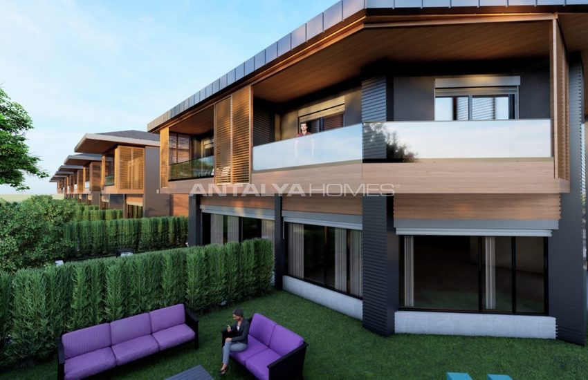 Detached and Semi-detached Villas of Deluxe Housing Project in Belek 11