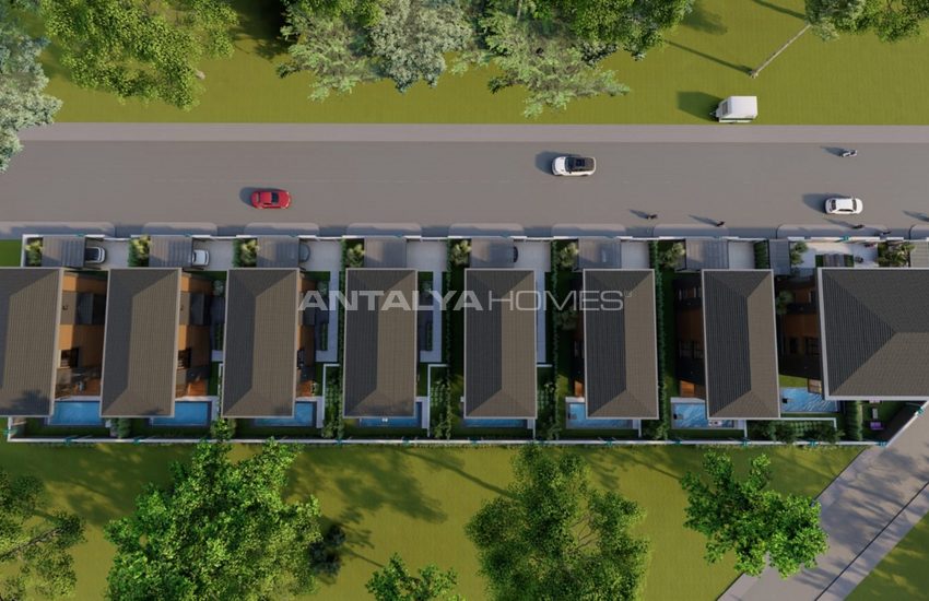 Detached and Semi-detached Villas of Deluxe Housing Project in Belek 14