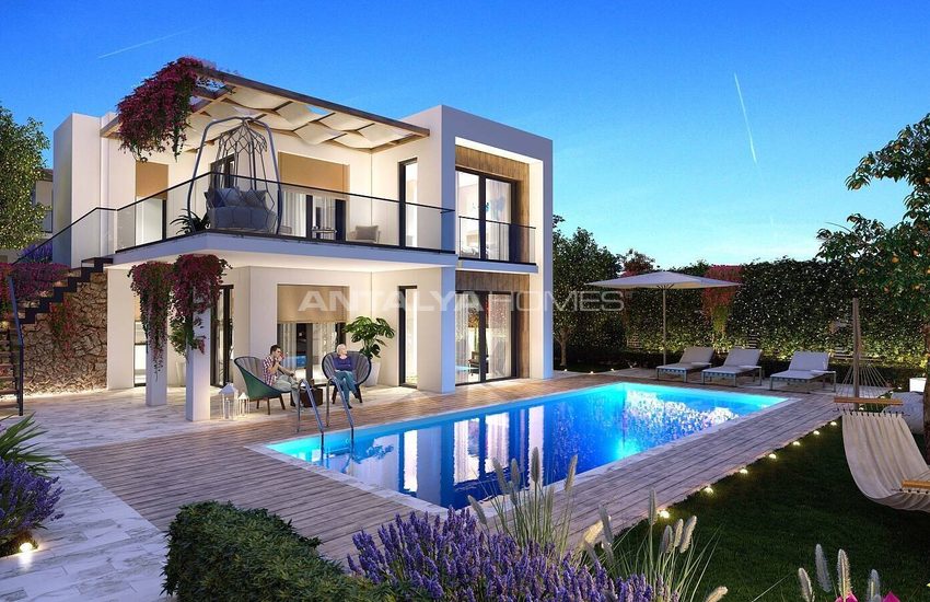 Villas Vue Sur Lac Parfaites Pour Investir À Bodrum Mugla