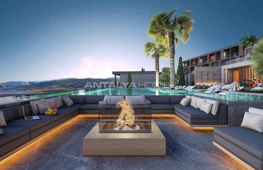 Appartements Vue Sur Mer Près De L'aéroport À Mugla Bodrum 10