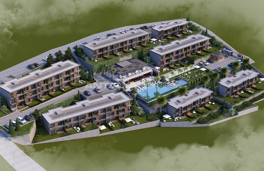 Appartements Vue Sur Mer Près De L'aéroport À Mugla Bodrum 13
