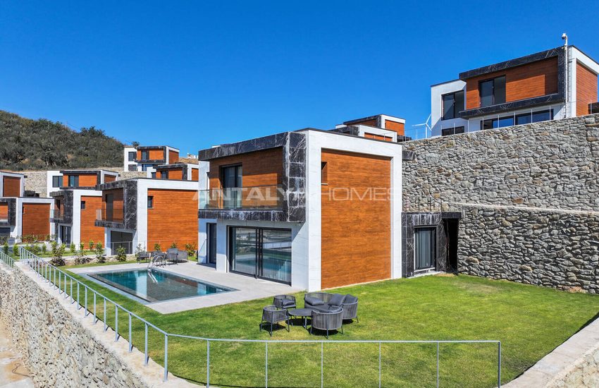 Lyxvillor Med Privat Pool Och Trädgård I Bodrum Mugla 6