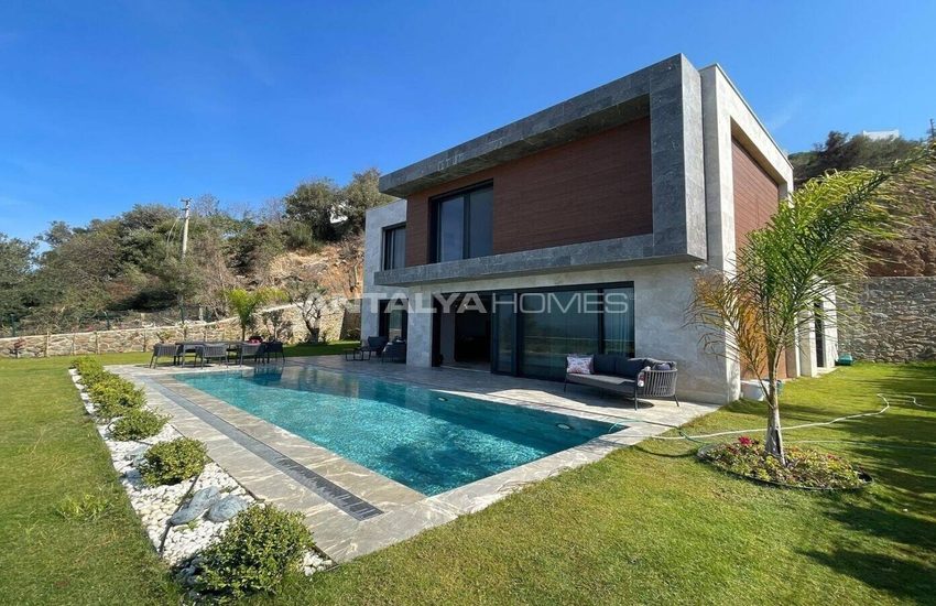 Lyxvillor Med Privat Pool Och Trädgård I Bodrum Mugla 5