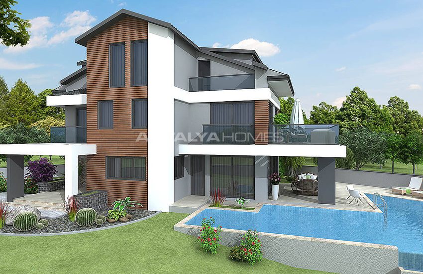 Spacious Triplex Villa with City View in Fethiye Mugla 2