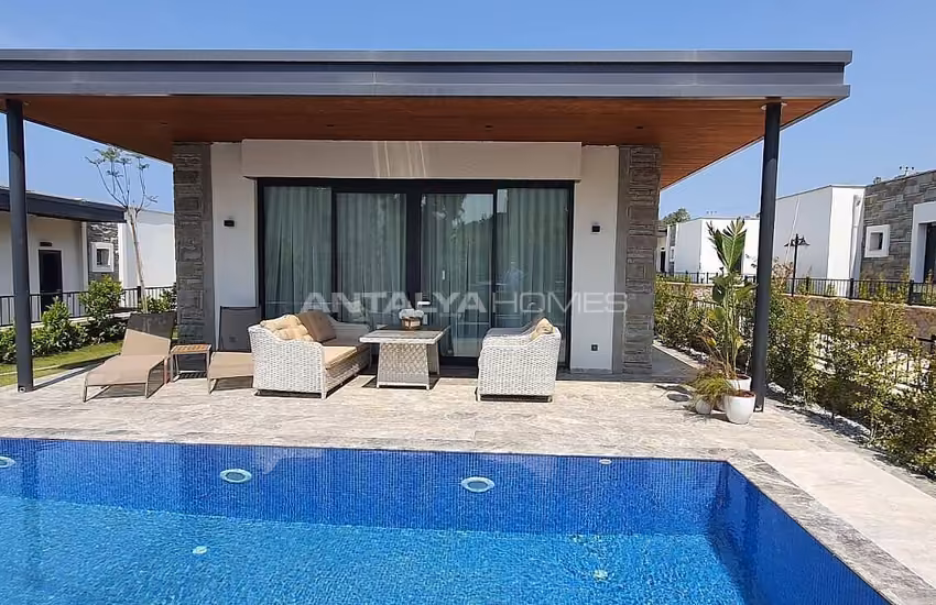 Freistehende Villen Mit Privaten Gärten In Mugla Bodrum 3