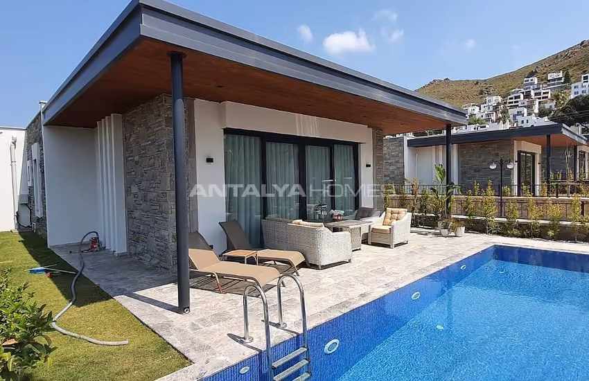 Freistehende Villen Mit Privaten Gärten In Mugla Bodrum 7