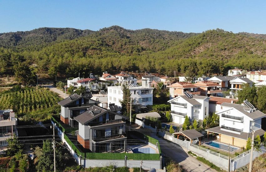 Villas Triplex Avec Piscine Privée À Fethiye 3