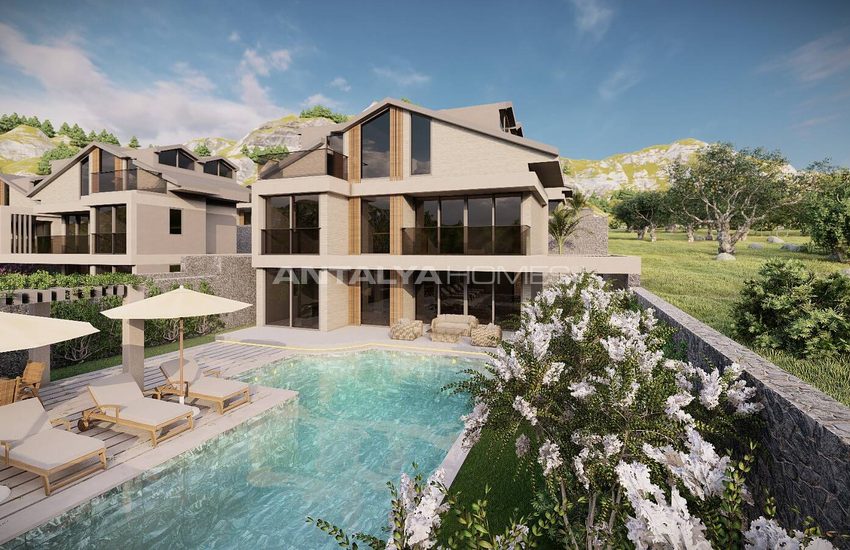 3 Bedroomed Houses Close to the Sea in Ovacik Fethiye 2