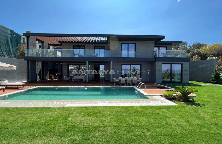 Bodrum'da Özel İskele ve Plajı Olan Projede Müstakil Villalar 8