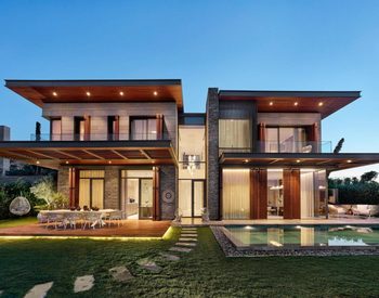 Lyxiga Fristående Villor Med Panorama Havet Utsikt I Bodrum 1