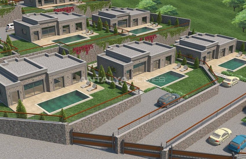 Detached Villas with Private Pool in Bodrum Yalikavak 1