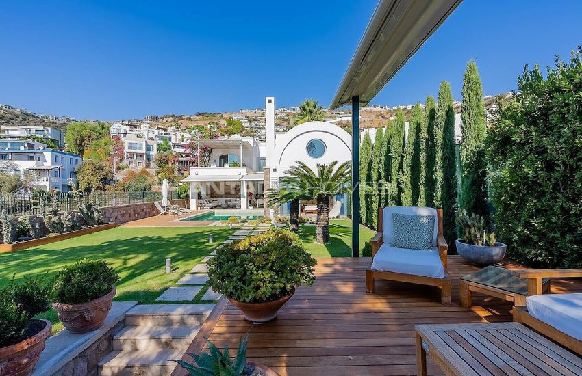 Einzel Villa Am Meer Mit Privatem Pier In Bodrum Gundogan 16