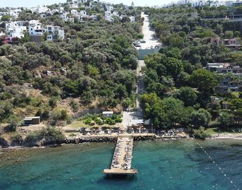 Parhusvilla Med Havsutsikt Och Trädgård I Bodrum Turkbuku 2