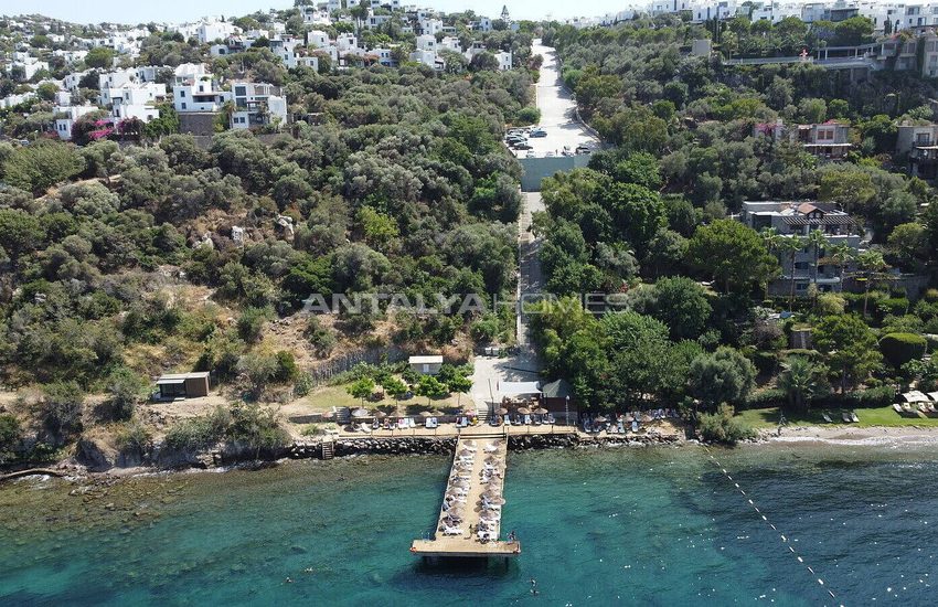 Sea View Semi-detached Villa with Garden in Bodrum Turkbuku 2