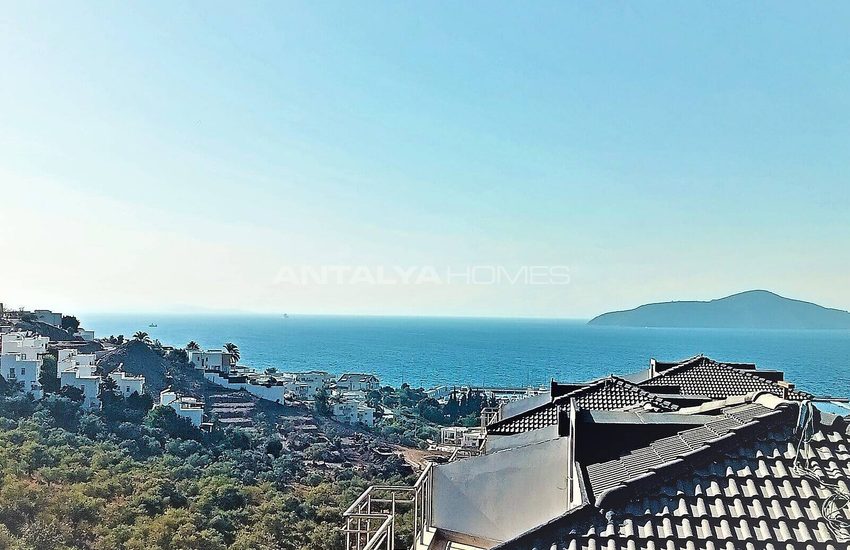 Fristående Villor Med Oavbruten Havsutsikt I Mugla Milas 2
