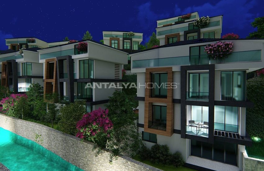 Fristående Villor Med Oavbruten Havsutsikt I Mugla Milas 3