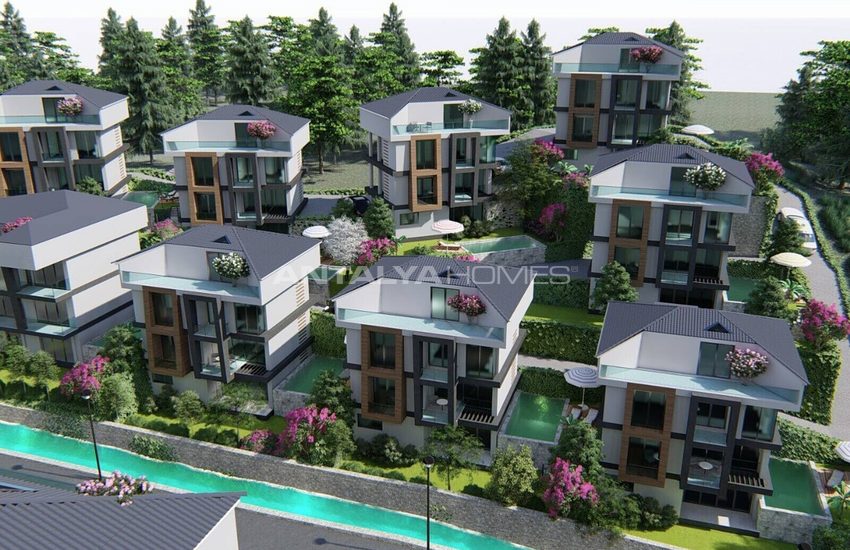 Fristående Villor Med Oavbruten Havsutsikt I Mugla Milas 10