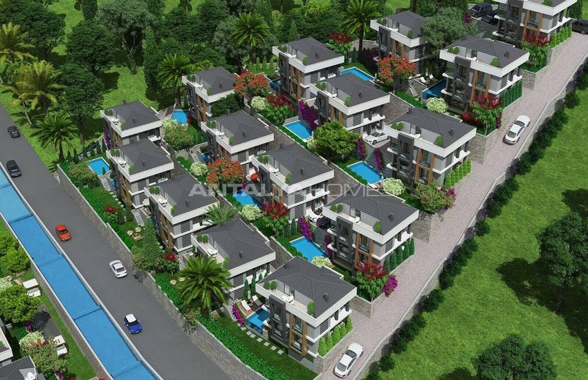Fristående Villor Med Oavbruten Havsutsikt I Mugla Milas 11