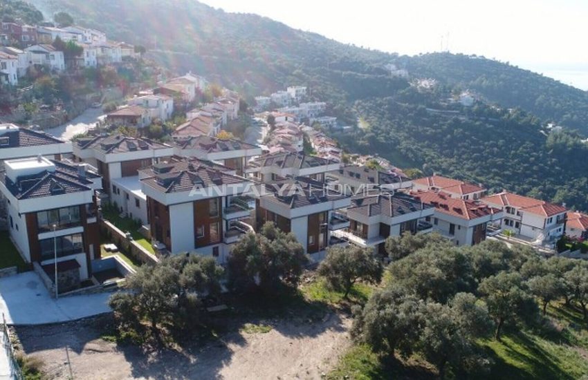 Havsutsikt Villor Nära Flygplatsen I Mugla Milas 1