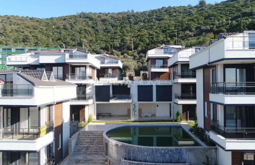 Havsutsikt Villor Nära Flygplatsen I Mugla Milas 8