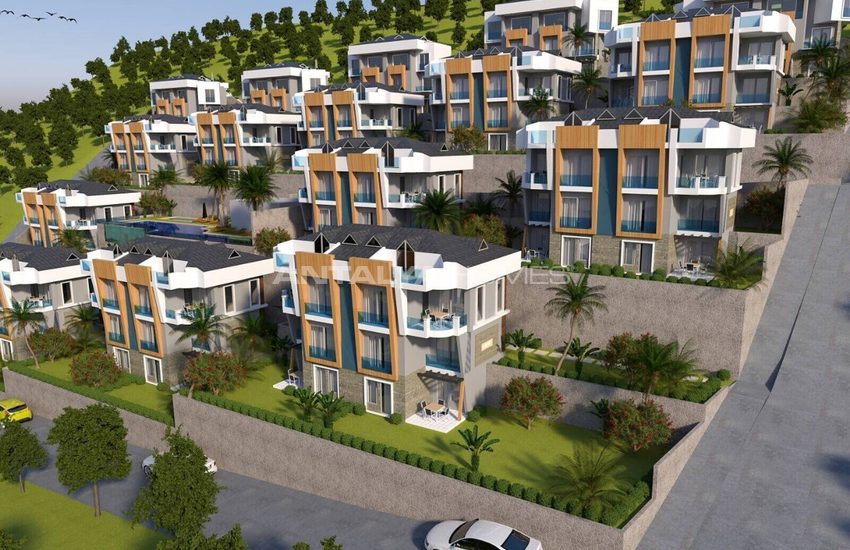 Nybyggda Fastigheter Med Havs- Och Naturutsikt I Mugla Milas 2
