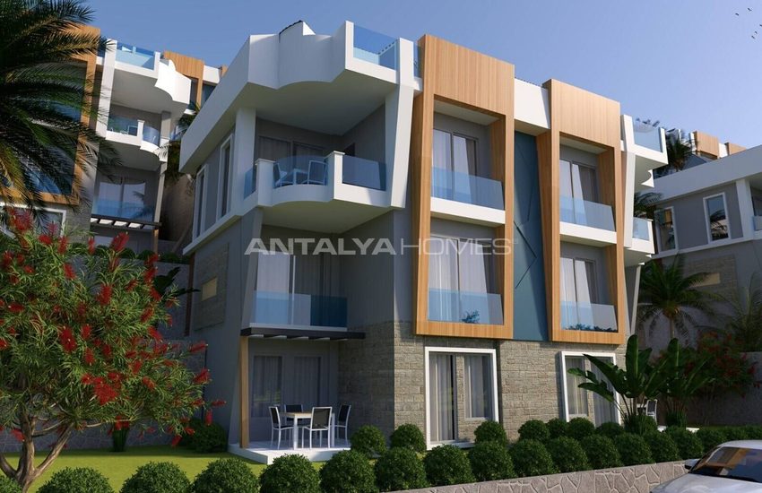 Nybyggda Fastigheter Med Havs- Och Naturutsikt I Mugla Milas