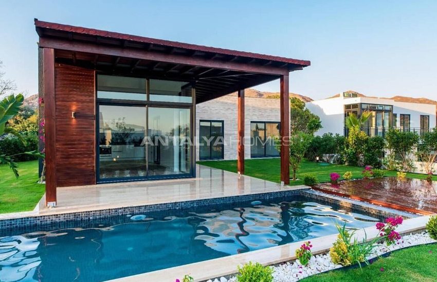 Vrijstaande Huizen Met Privézwembad En Tuin In Bodrum Gumusluk