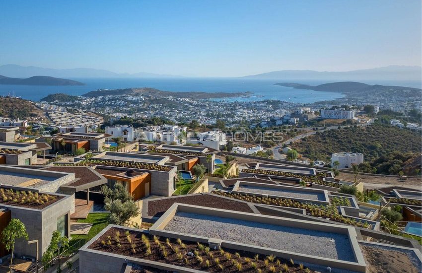Detached Villas with Unobstructed Sea Views in Bodrum 3