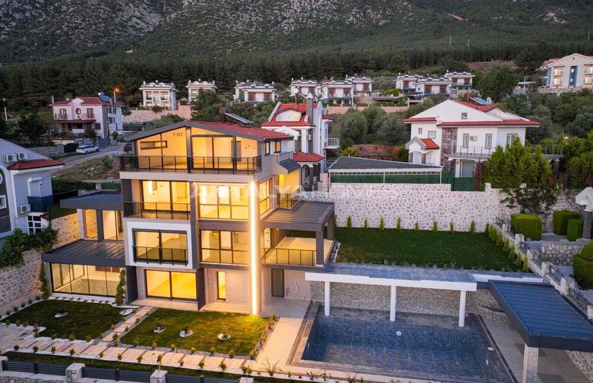 Luxuriöse Freistehende Villa In Einem Einzigartigen Wald In Fethiye 10