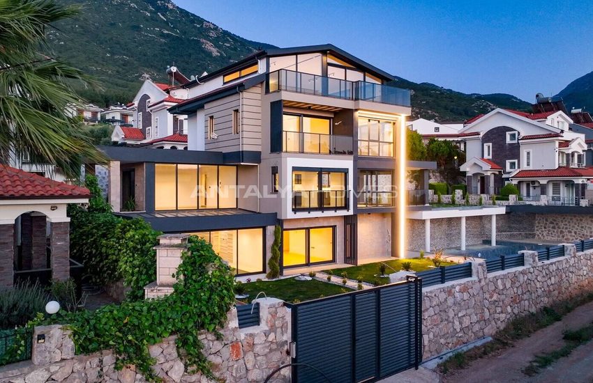 Luxuriöse Freistehende Villa In Einem Einzigartigen Wald In Fethiye 1