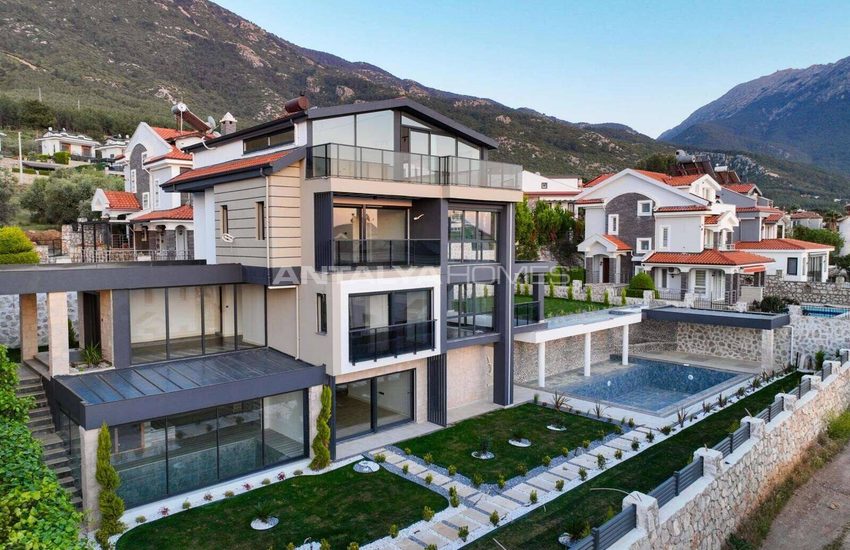 Luxuriöse Freistehende Villa In Einem Einzigartigen Wald In Fethiye 5