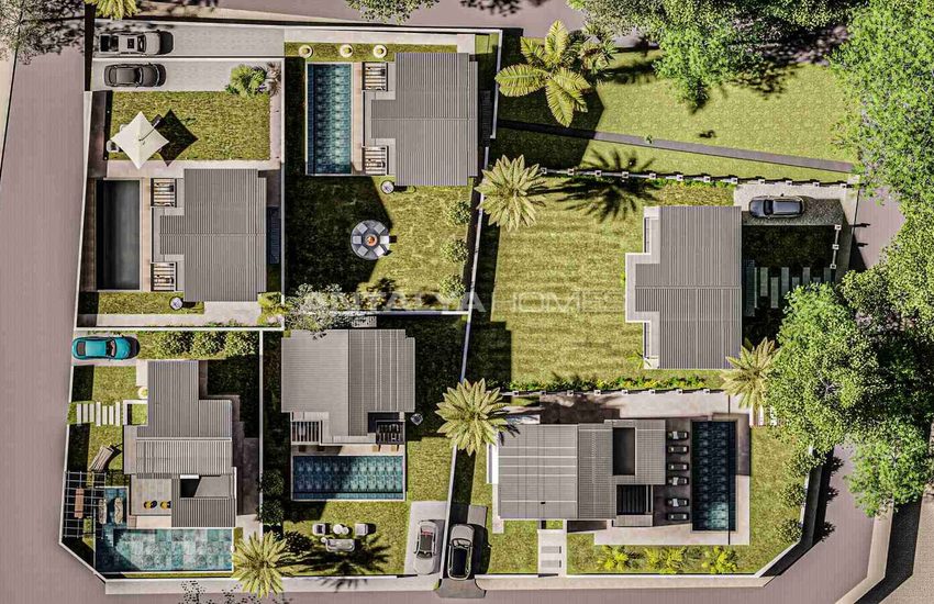 Villas Individuelles Avec Piscine Privée Et Jardin À Fethiye 6