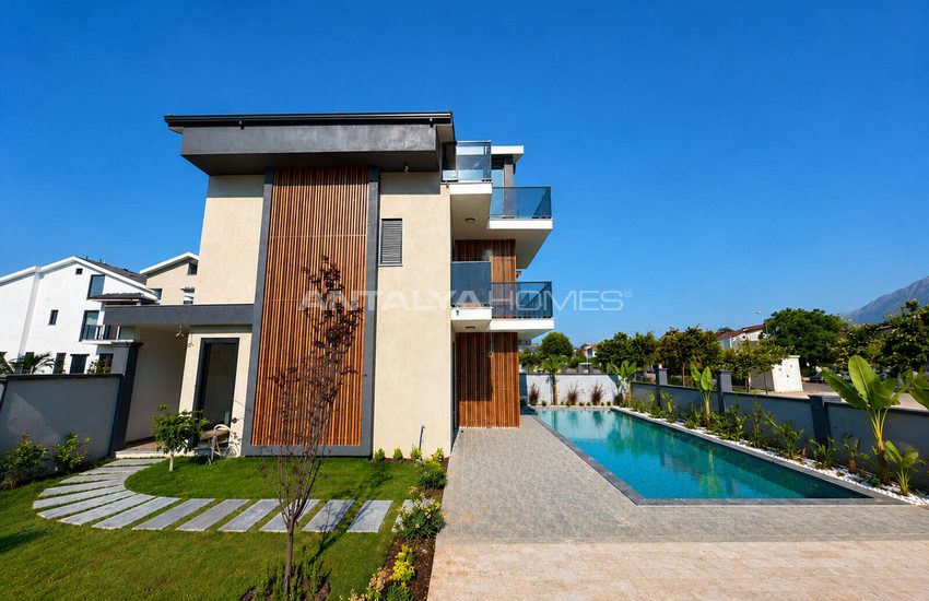 Villas Individuelles Avec Piscine Privée Et Jardin À Fethiye 2