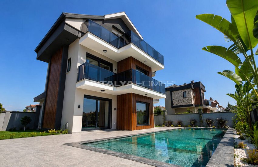 Villas Individuelles Avec Piscine Privée Et Jardin À Fethiye