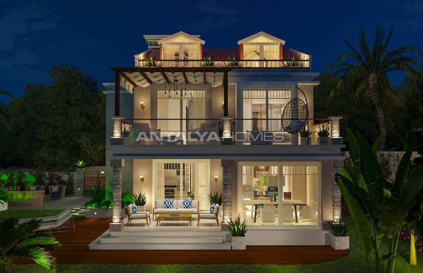 Detached 4+1 Houses with Private Pools in Fethiye Oludeniz 7
