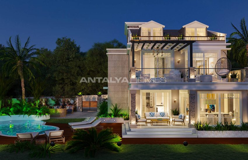 Detached 4+1 Houses with Private Pools in Fethiye Oludeniz 8