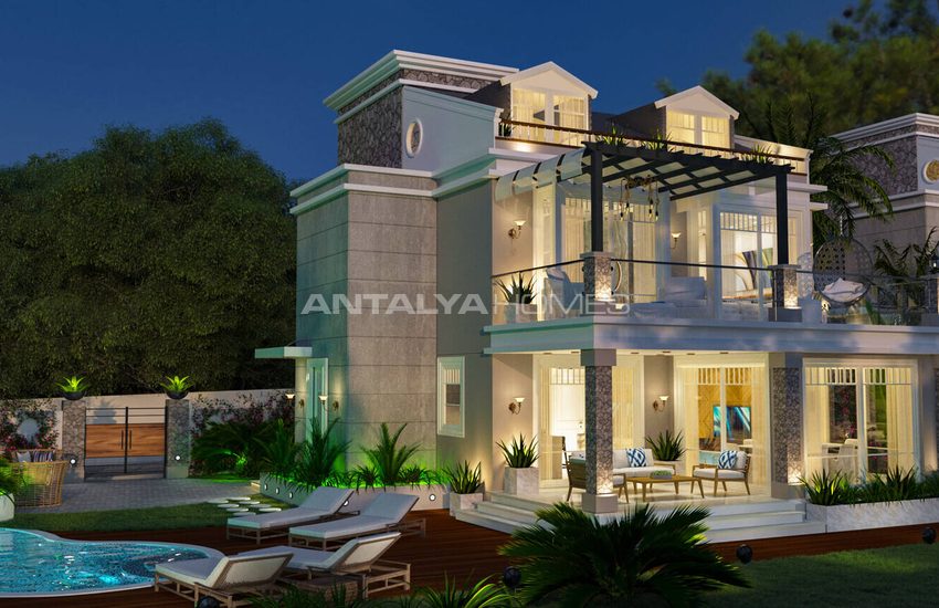 Detached 4+1 Houses with Private Pools in Fethiye Oludeniz 9