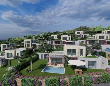 Villor Med Havsutsikt Med Privata Pooler I Bodrum 2