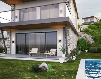 Centralt Belägna Fristående Moderna Hus Med Pool I Bodrum 1